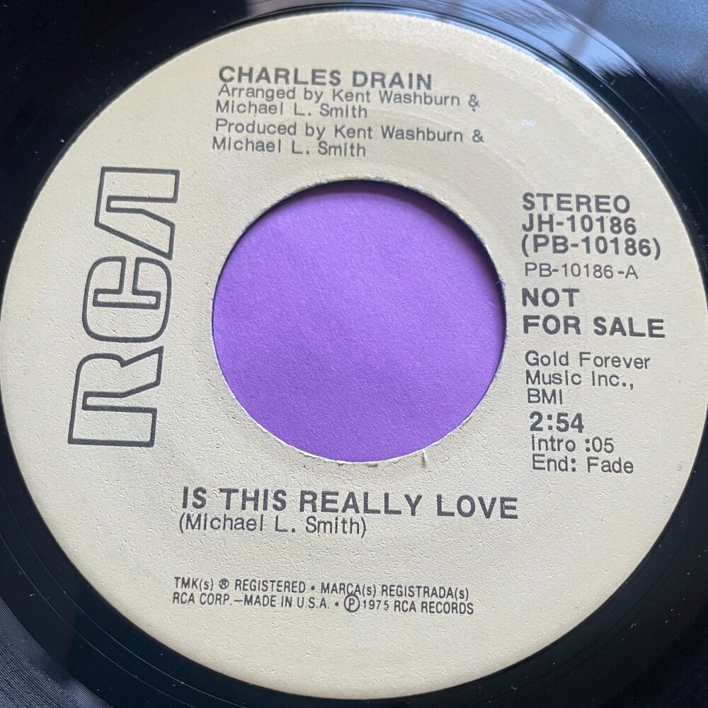 Charles Drain-Is this really love-RCA E+