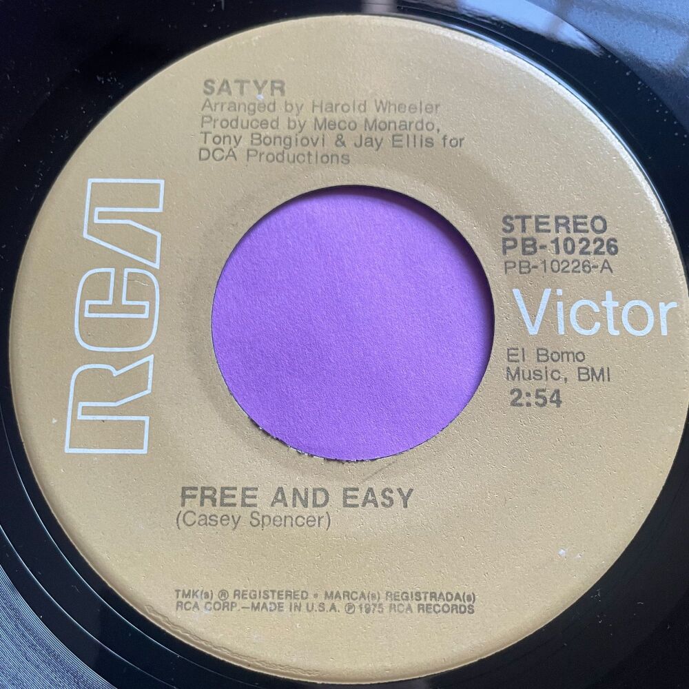 Satyr-Free and easy-RCA E+