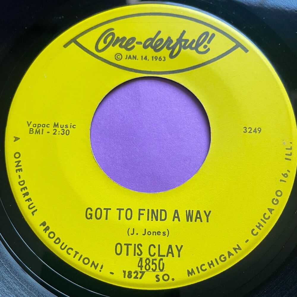 Otis Clay-Got to find a way-One-derful E+