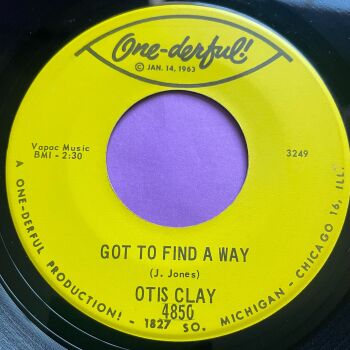 Otis Clay-Got to find a way-One-derful E+