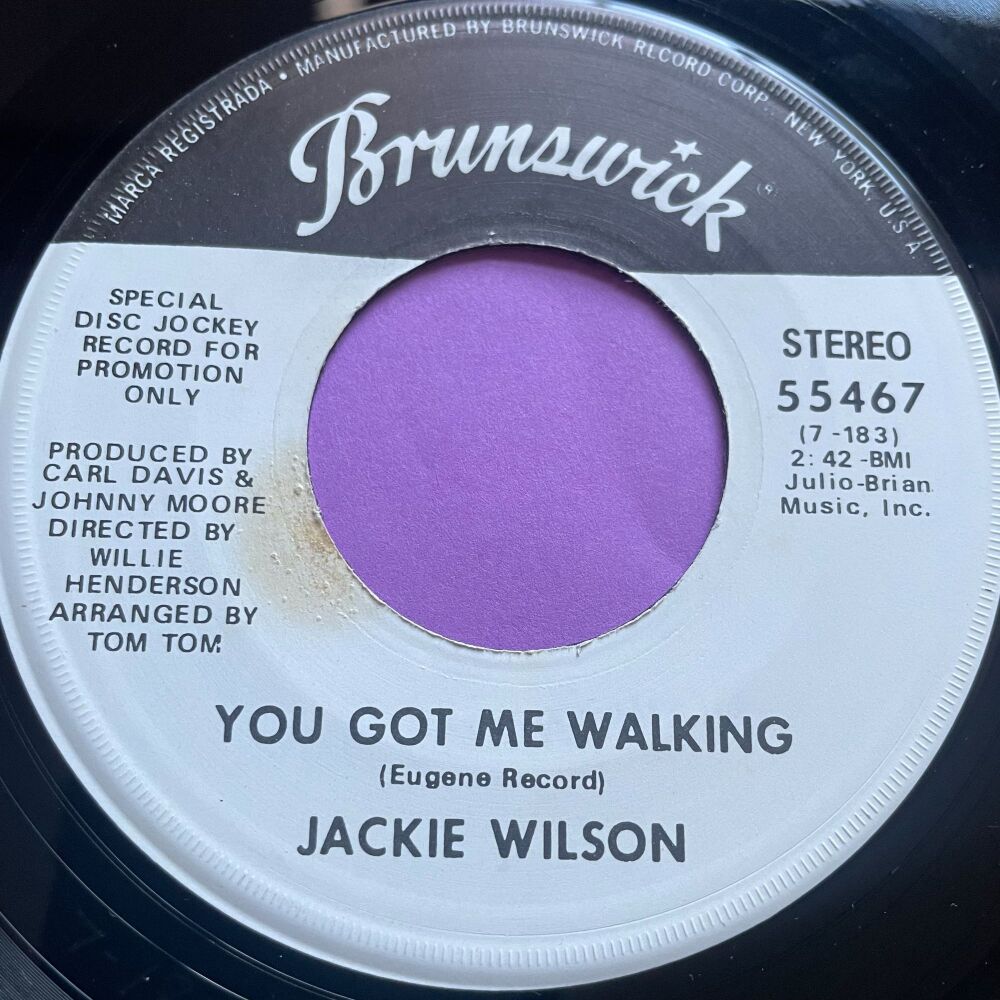 Jackie Wilson-You got me walking-Brunswick WD E+