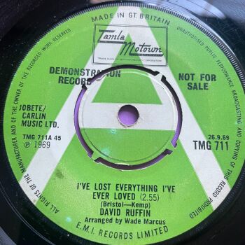 David Ruffin-I've lost everything I've ever loved-TMG 711 vg+