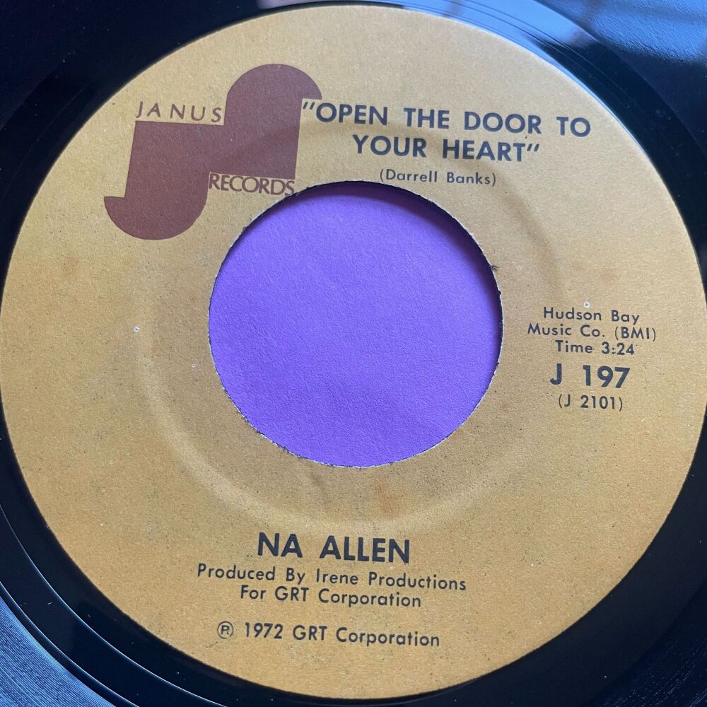 Na Allen-Open the door to your heart/ I was telling her about you-Janus E+