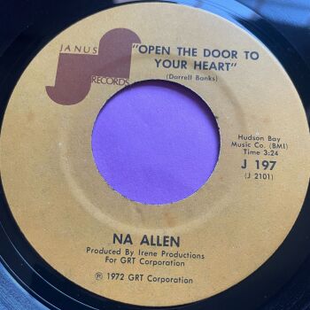 Na Allen-Open the door to your heart/ I was telling her about you-Janus E+