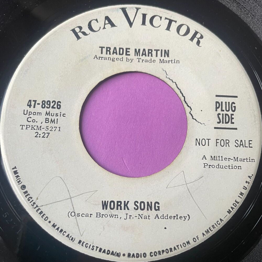 Trade Martin-Work song-RCA WD wol E+