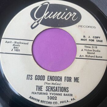 Sensations-It's good enough for me-Junior WD E