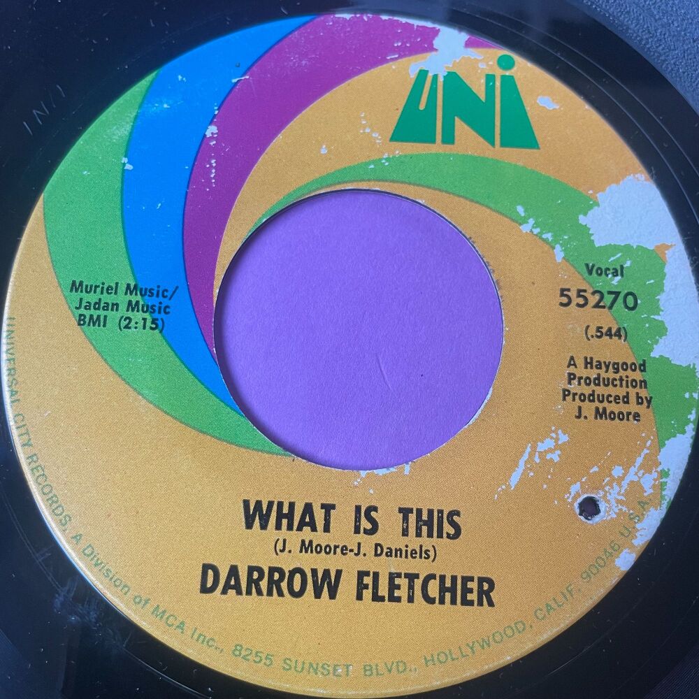 Darrow Fletcher-What is this-UNI LT E+