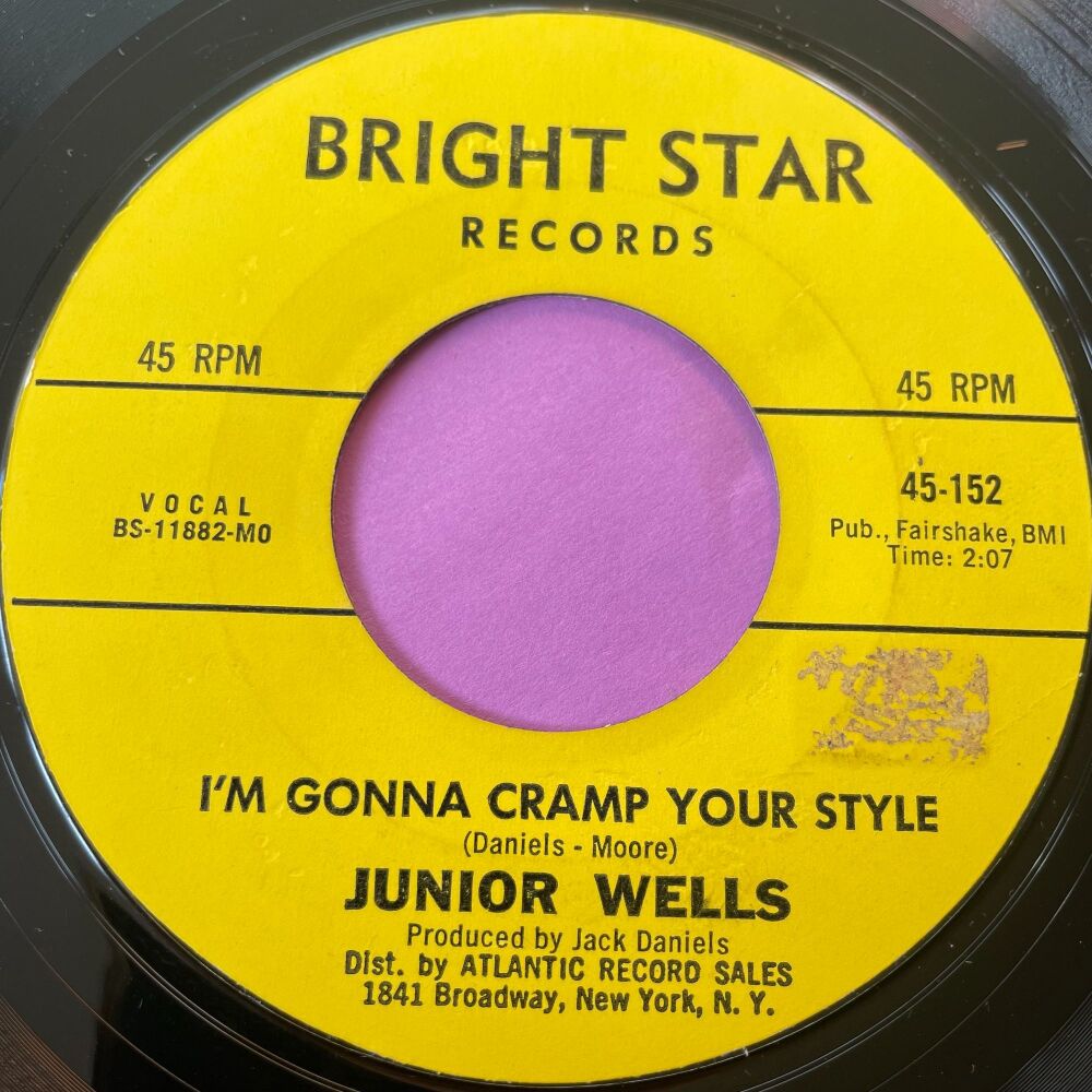 Junior Wells-I'm gonna cramp your style-Bright Star E+