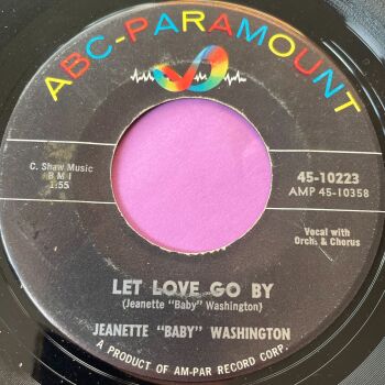 Jeanette "Baby" Washington-Let love go by-ABC E+