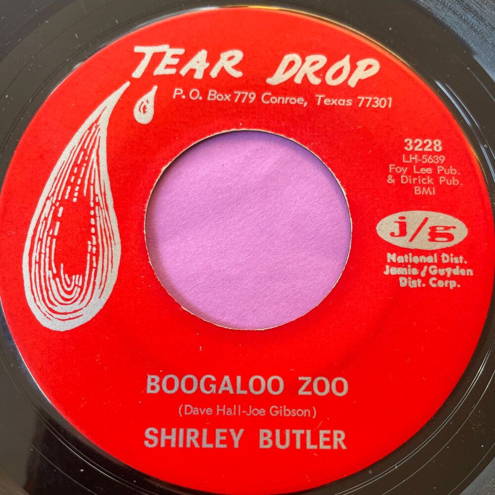 Shirley Butler-Boogaloo Zoo/ It's your woman-Tear Drop E