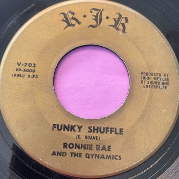 Ronnie Rae and the Dynamics-Funky shuffle-RJR vg+