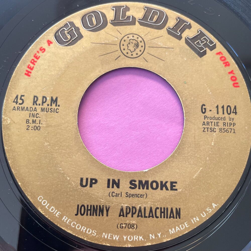 Johnny Appalachian-Up in smoke-Goldie vg+