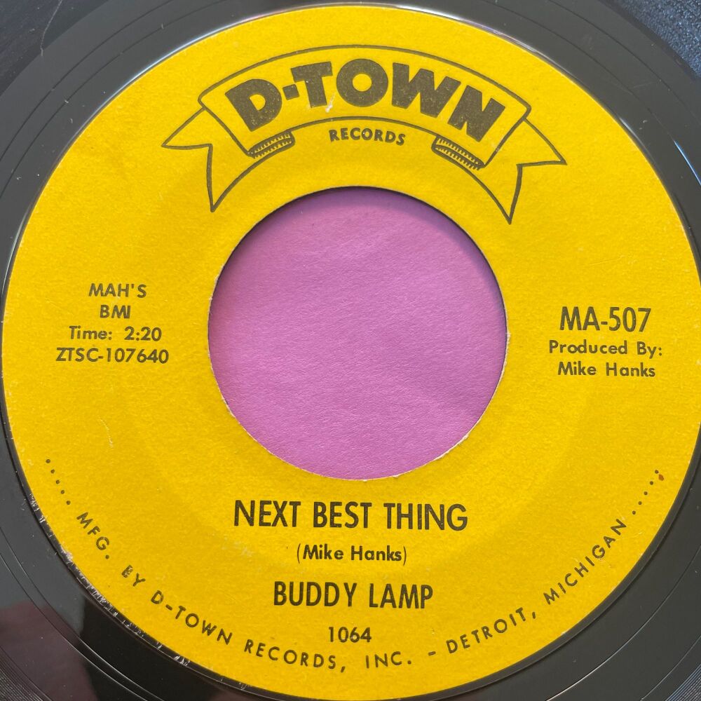 Buddy Lamp-Next best thing-D-Town vg+