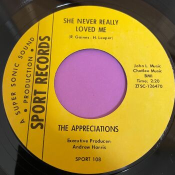 Appreciations-She never really loved me-Sport E