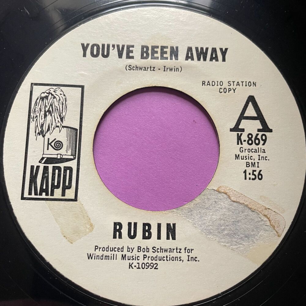 Rubin-You've been away-Kapp R LT E