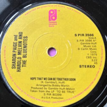 Sharon Paige-Hope that we can be together soon-UK PIR E