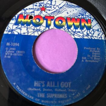 Supremes-He's all I got-Motown E+