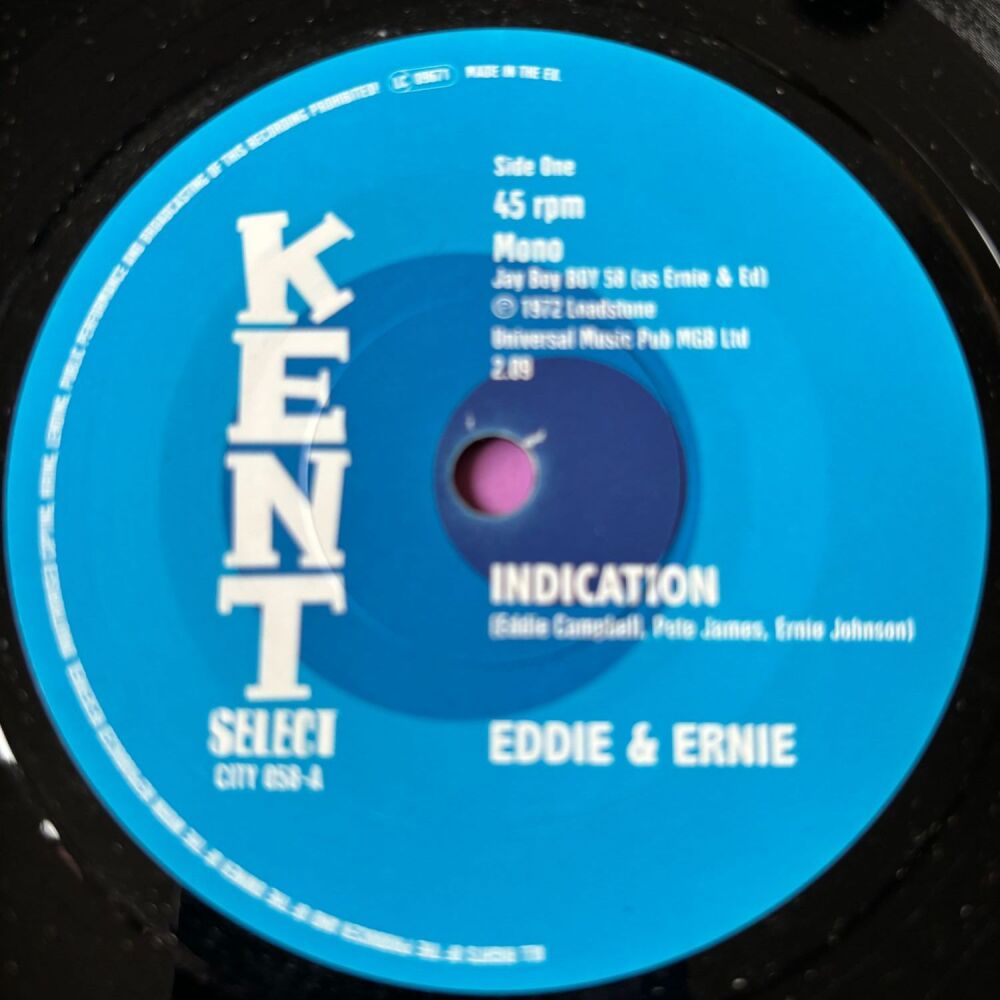 Eddie & Ernie-Indication/ Nice to be near-UK Kent E+