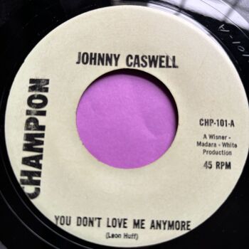 Johnny Caswell-You don't want me anymore-Champion R E