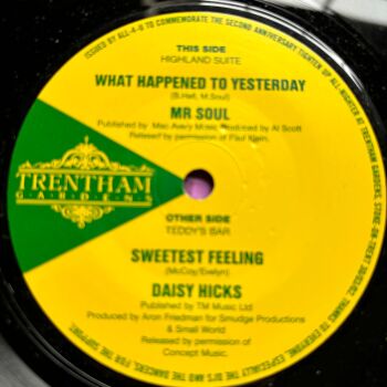 Mr Soul-What happened to yesterday-Trentham R E+