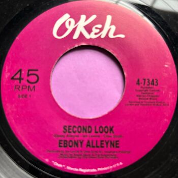 Ebony Elleyne-Second look/ In love with a stranger-Okeh E+