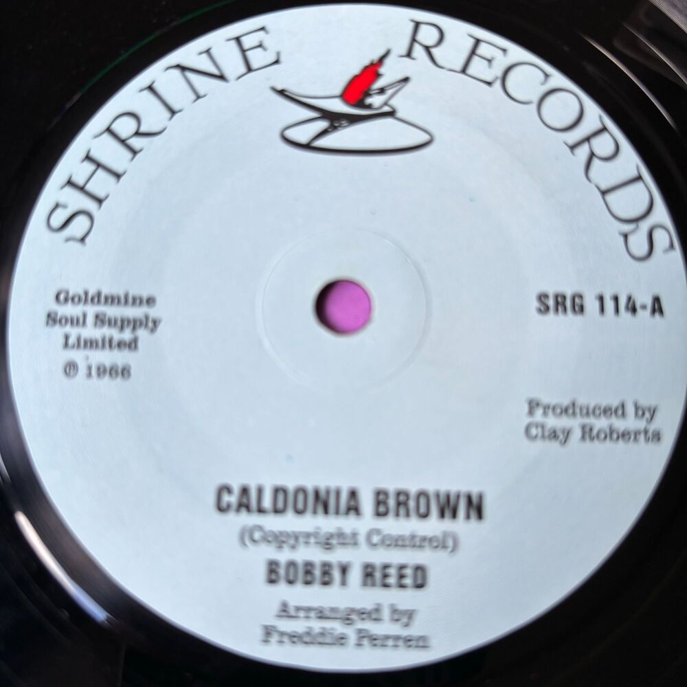 Bobby Reed-Caldonia brown-Shrine R E