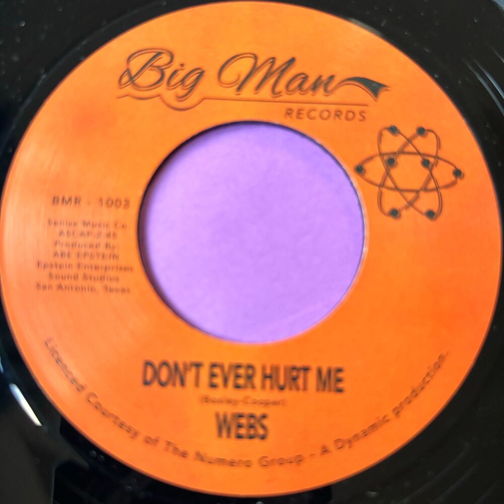 Webs-Little girl blue/ Don't ever hurt me-Big Man R E+