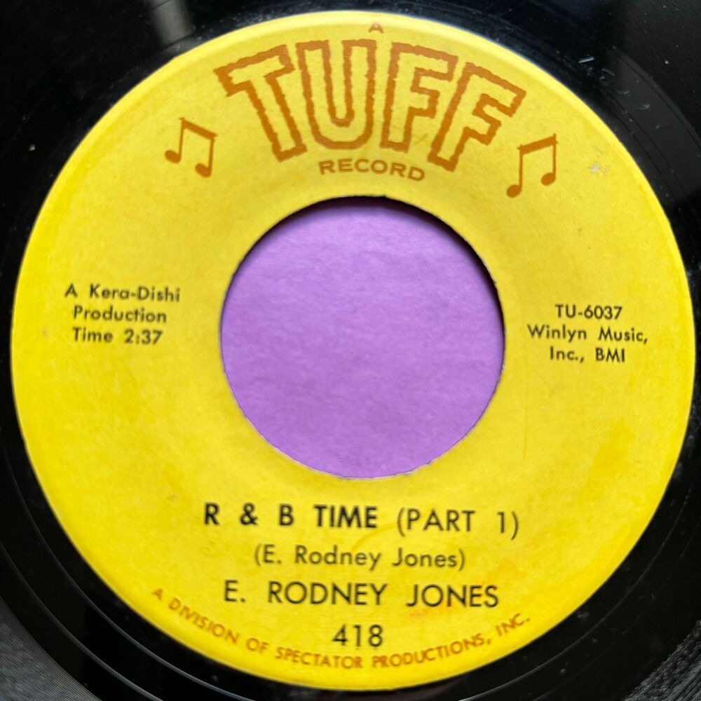 E. Rodney Jones-R&B time-Tuff R E+