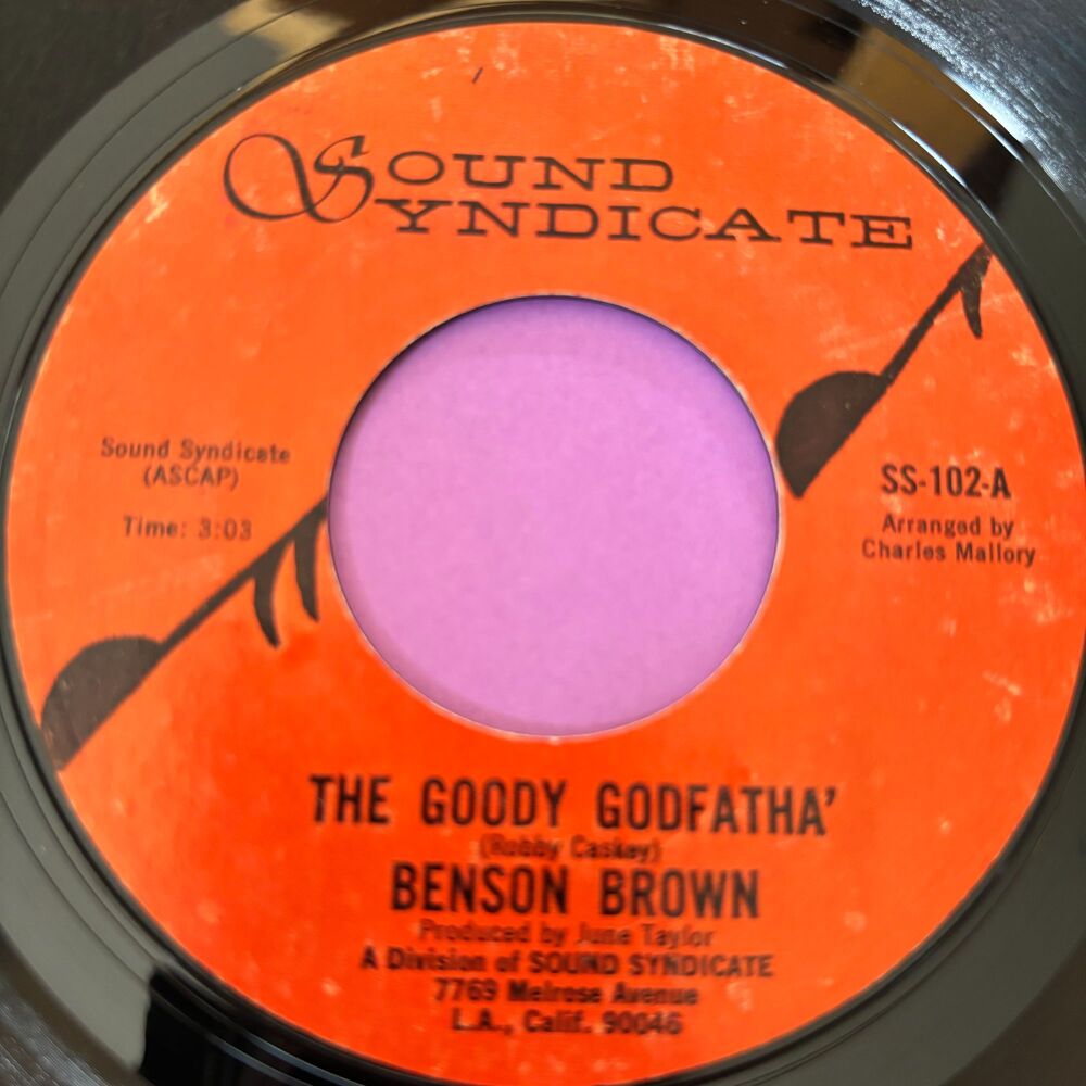 Benson Brown-The goody godfatha'/The bitter and the sweet-Sound Syndicate E