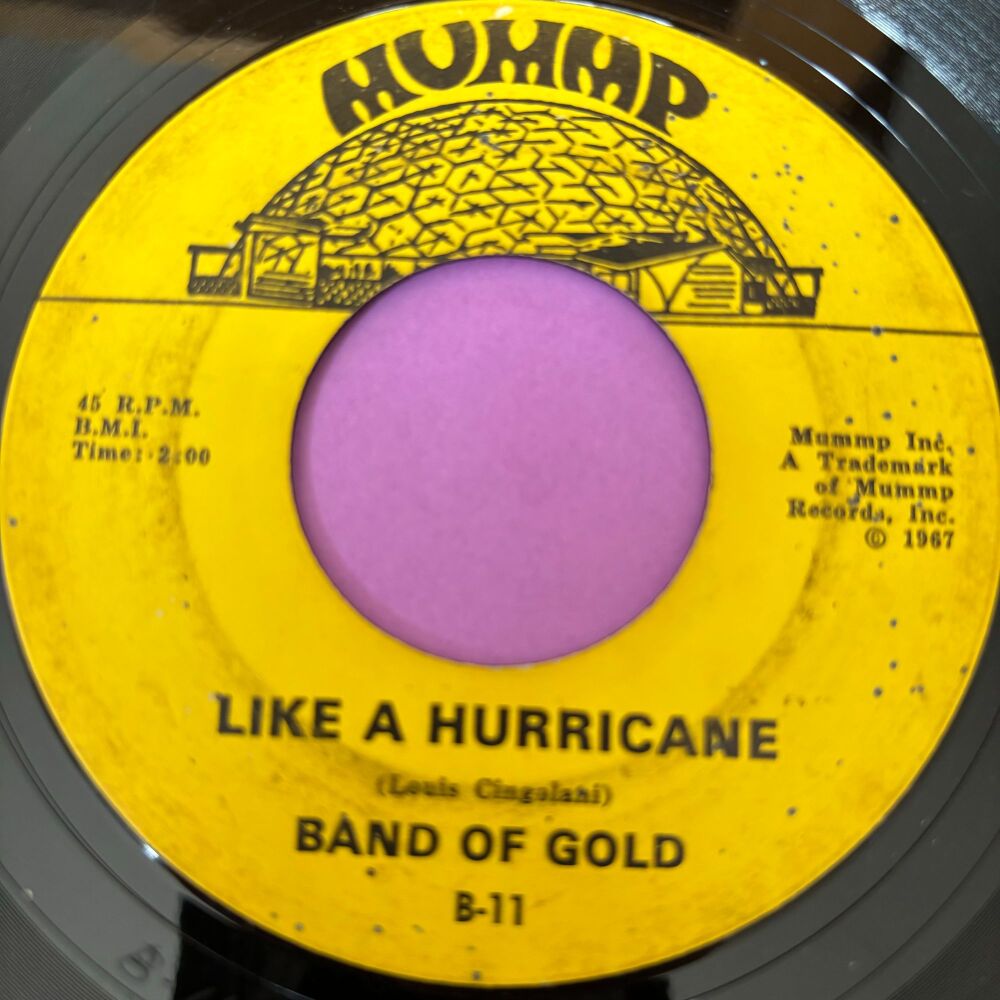 Band of gold-Like a hurricane/ Her love-Mummp vg+