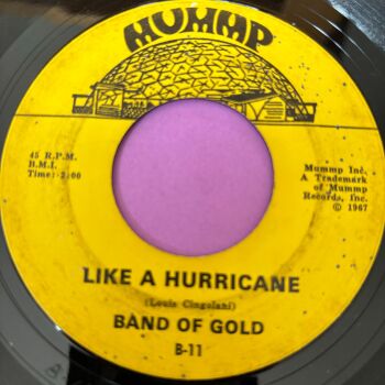 Band of gold-Like a hurricane/ Her love-Mummp vg+