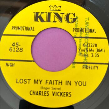 Charles Vickers-Lost my faith in you-King Demo E+