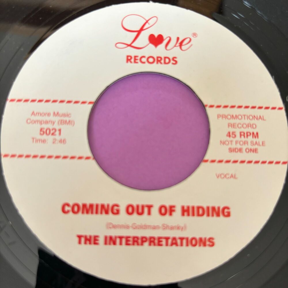 Interpretations-Coming out of hiding-Love E+