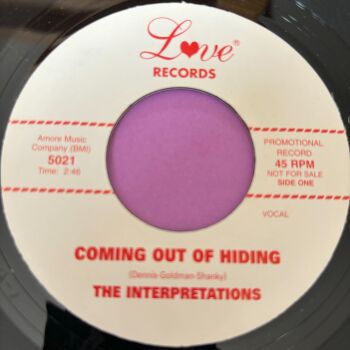 Interpretations-Coming out of hiding-Love E+