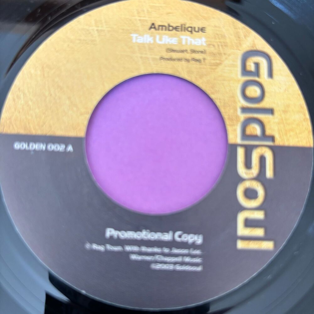 Ambelique-Talk like that-GoldSoul E+