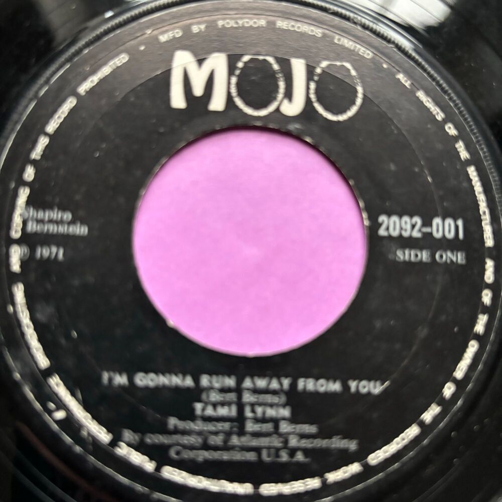 Tami Lynn-I'm gonna run away from you-UK Mojo E