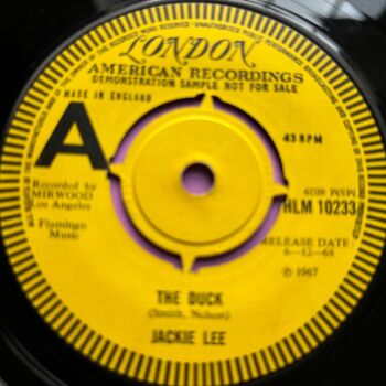 Jackie Lee-The Duck-UK London Demo E