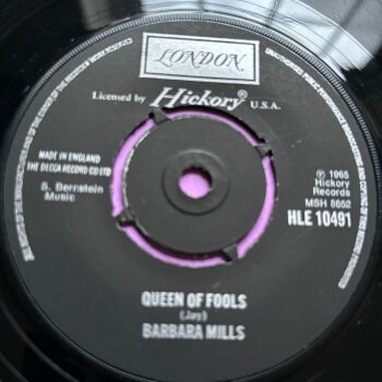 Barbara Mills-Queen of fools-UK London E+