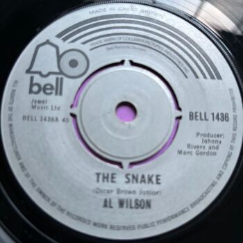 Al Wilson-The snake-UK Bell E