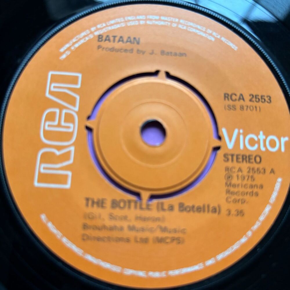 Bataan-The bottle-UK RCA E+