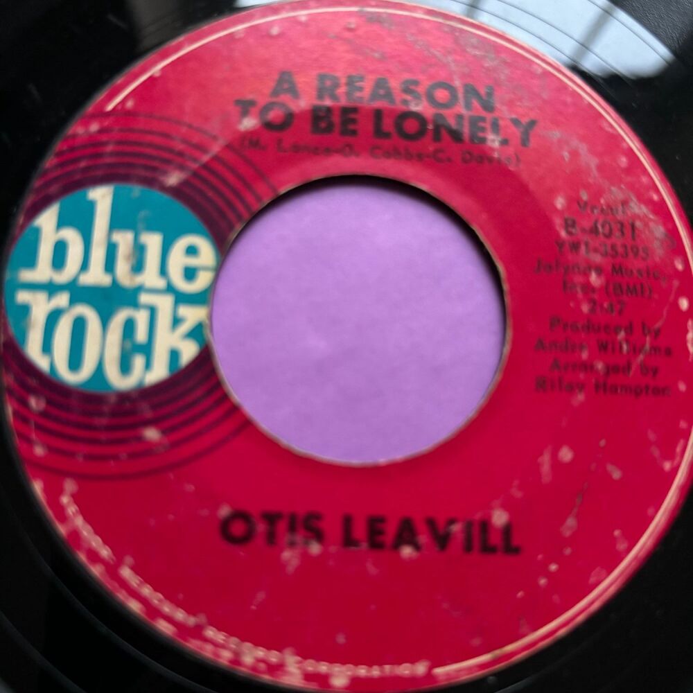 Otis Leavill-A reason to be lonely-Blue Rock vg+