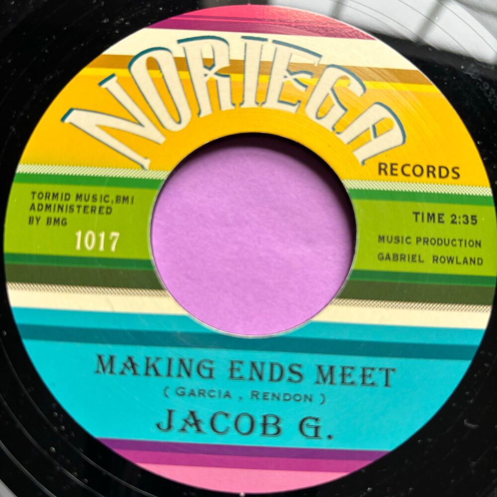 Willie G.-You're gonna make me cry/ Making ends meet-Noriega E+