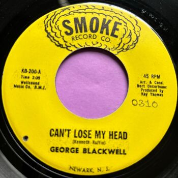 George Blackwell-Can't lose my head-Smoke R E+