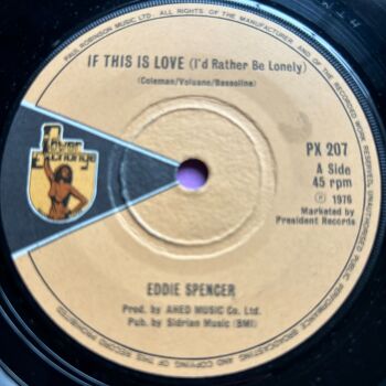 Eddie Spencer-If this is love-UK Power Exchange E+