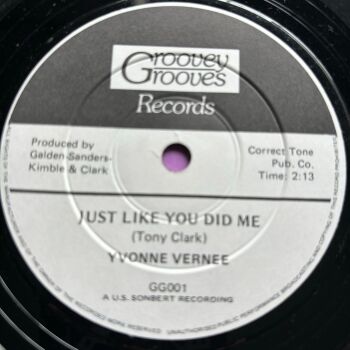 Yvonne Vernee-Just like you did me-Groovy Grooves R E+