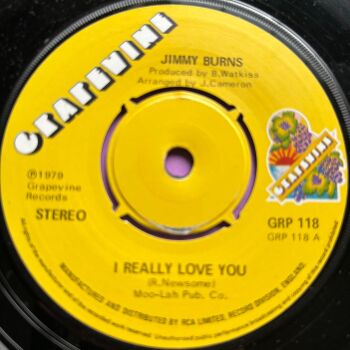 Jimmy Burns-I really love you-UK Grapevine E+