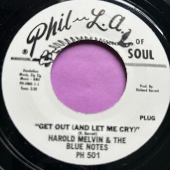 Harold Melvin-Get out and let me cry-Phila of Soul R E+