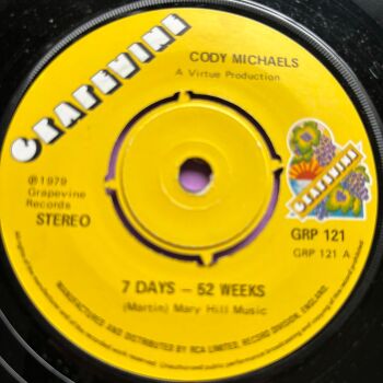 Cody Michaels-7 days - 52 weeks-UK Grapevine E+