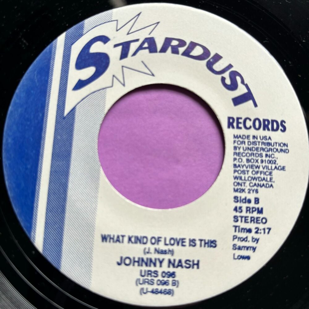 Johnny Nash-What kind of love is this-Stardust E+