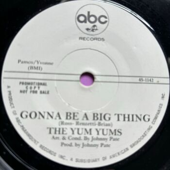 Yum Yums-Gonna be a big thing/ Holly St. James-That's not love-ABC R E+